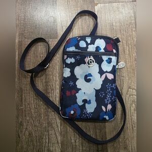 Baggalini Arlington Mini Bag Nylon Crossbody RSFID Travel Passport Money  Tumi